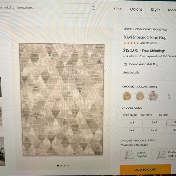 ruggable Other Ruggable Cover Only 5x7 Poshmark